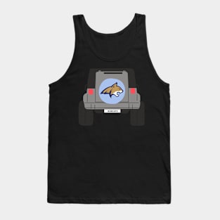 Montana Bobcats Car Art Tank Top